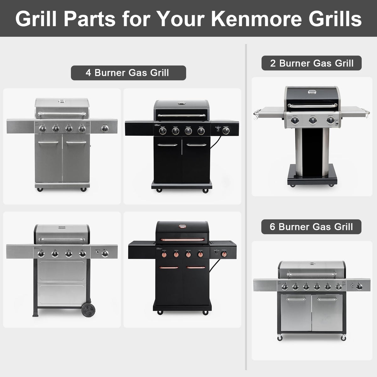 Uniflasy Kenmore heat plates deliver corrosion resistance for steady cooking.