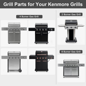 Uniflasy Kenmore heat plates deliver corrosion resistance for steady cooking.