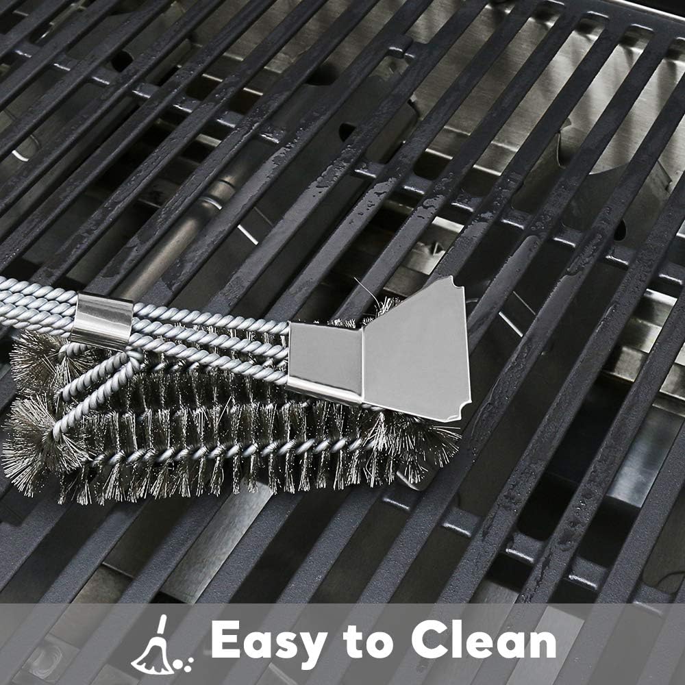 Uniflasy matte finish resists wear for long-lasting grilling performance