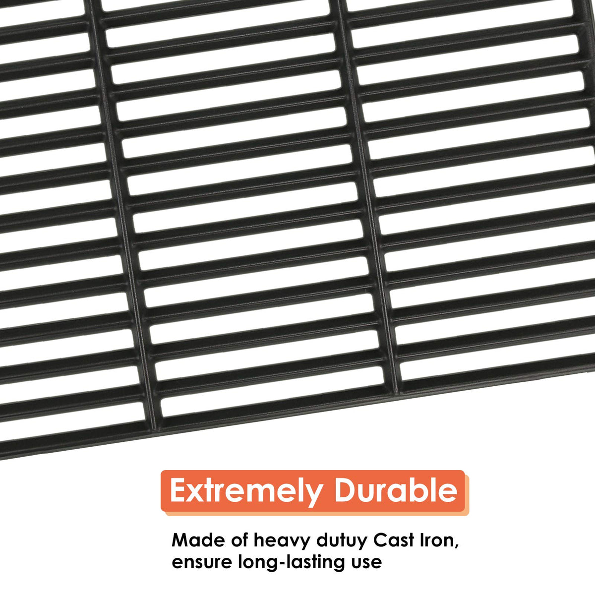Uniflasy Nexgrill 6-burner 17x11 inch grates fit 720-0896 series precisely.