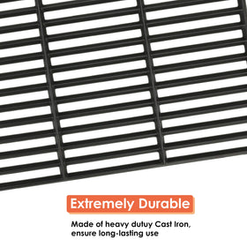 Uniflasy Nexgrill 6-burner 17x11 inch grates fit 720-0896 series precisely.