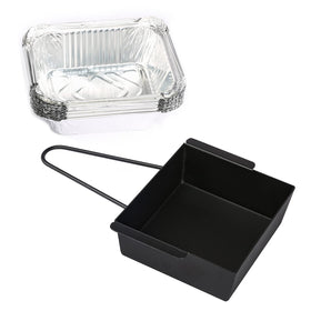 Uniflasy Nexgrill 720-0830H drip pan for easy grease management and quick cleanup