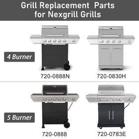 Uniflasy Nexgrill 720-0830X heat plate for durable performance.