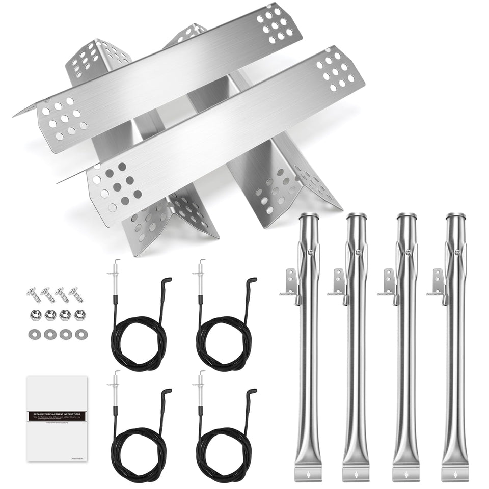 Uniflasy Nexgrill burners - four-pack for durable, even heat distribution.