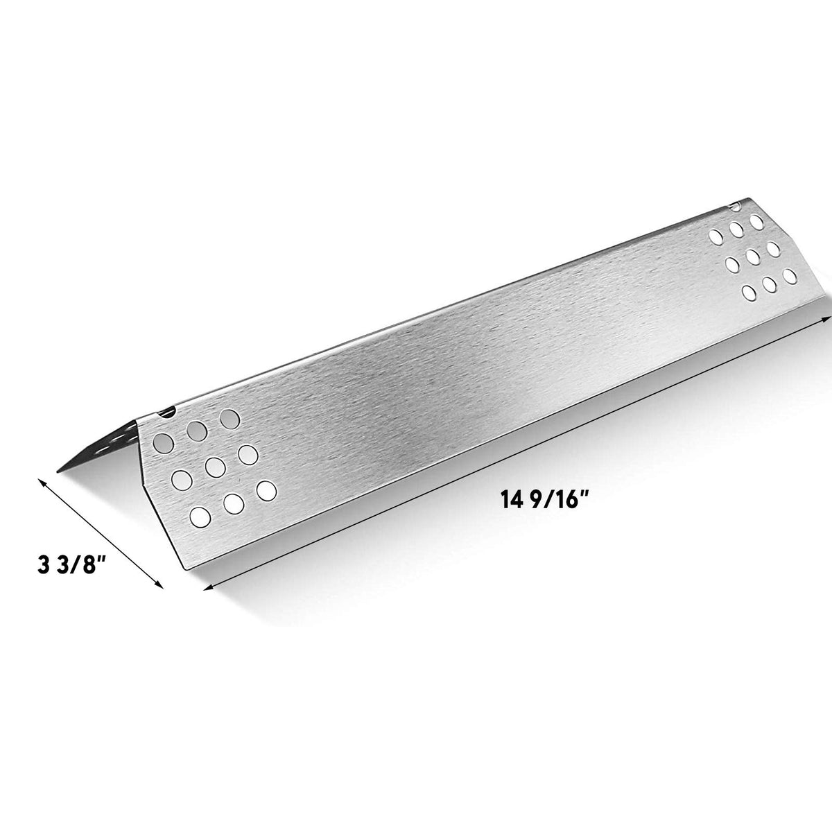 Uniflasy Nexgrill heat plates - four-pack to prevent flare-ups and protect the grill.