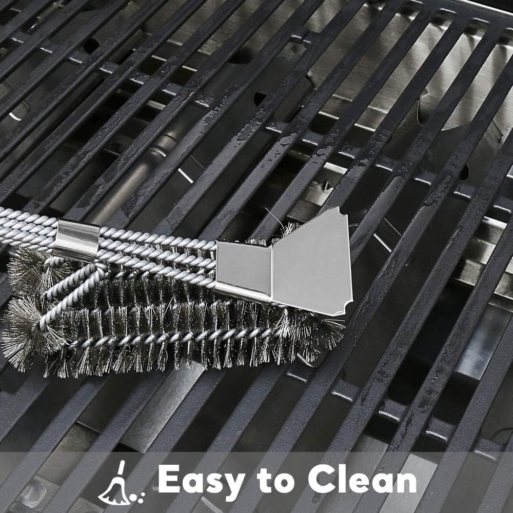 Uniflasy precise-fit 18in grate ensures secure attachment on compatible grills.