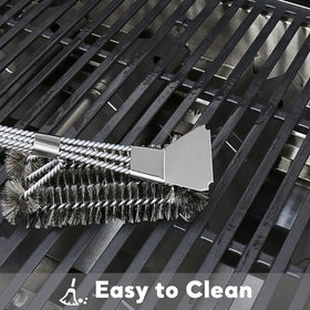 Uniflasy precise-fit 18in grate ensures secure attachment on compatible grills.