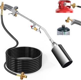 Uniflasy propane torch weed burner nozzle for precise weed control with high heat