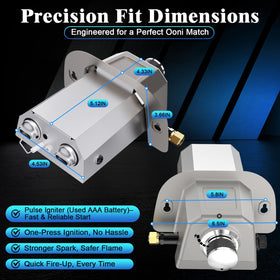 Uniflasy installation screws simplify mounting on Karu 12.