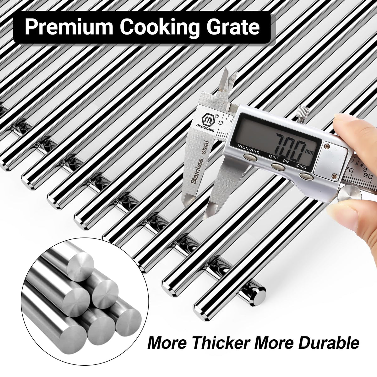 Uniflasy Spirit E210 compatible grates ensure easy installation and precise fit.