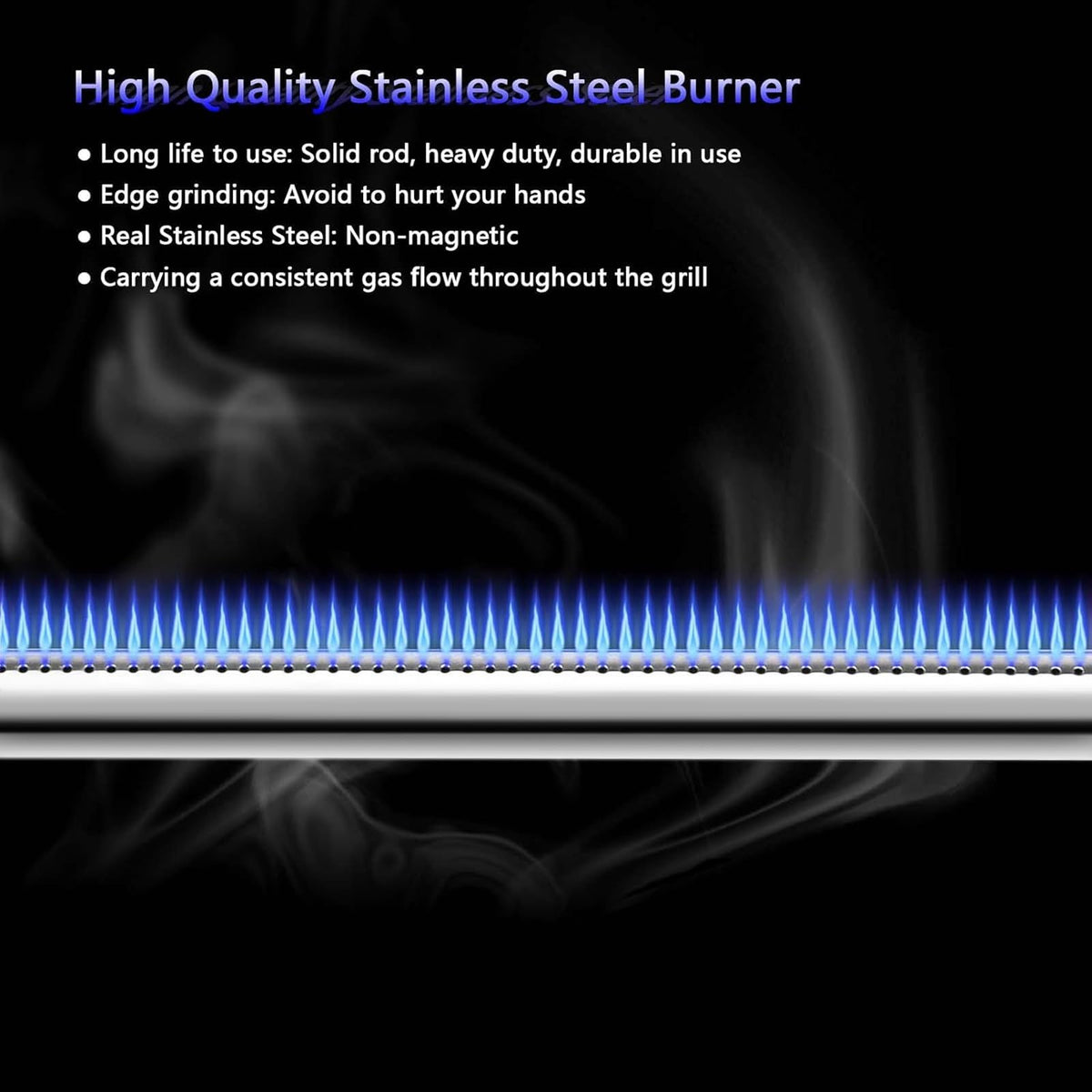 Uniflasy Spirit E310 center burner 17.75in for precise control