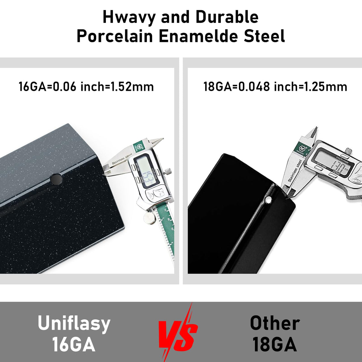 Uniflasy Spirit E310 heat plates protect grease and improve sear
