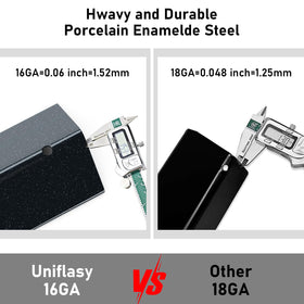 Uniflasy Spirit E310 heat plates protect grease and improve sear