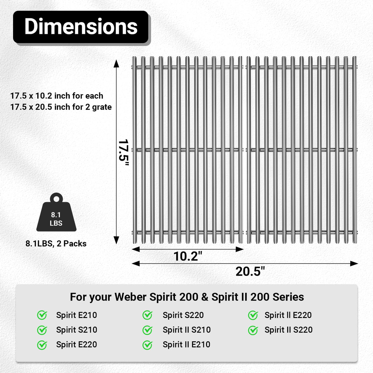 Uniflasy 7mm SUS304 stainless steel rods resist warping and corrosion.