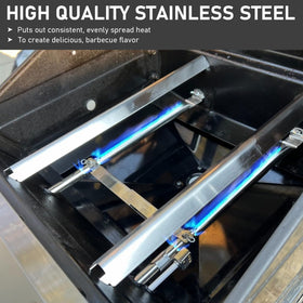 Uniflasy stainless steel heat plate detail resists corrosion