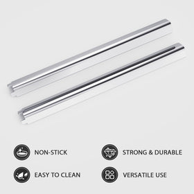 Uniflasy stainless steel protection shields burners from drippings