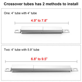 Uniflasy universal grill tubes 3-pack for versatile, long-lasting replacements.