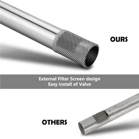 Vent screen design improves fit and airflow for Weber Q burners