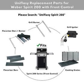 Includes OEM-compatibility with Weber part numbers 7635 and 69785