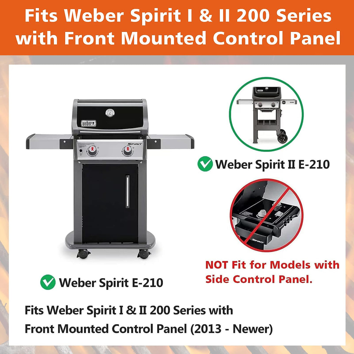Uniflasy 7642 igniter module for Weber grills starts reliably.