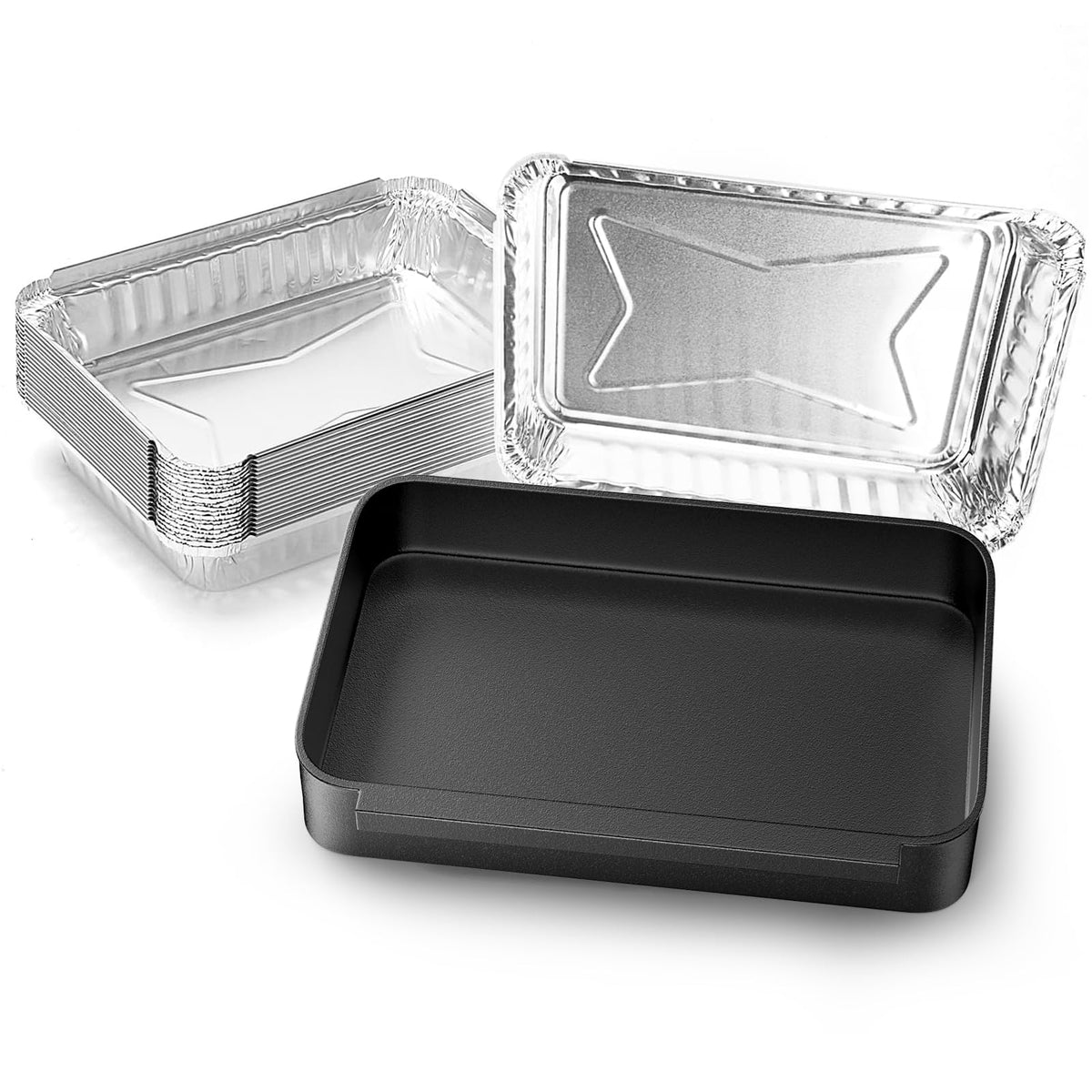 Uniflasy Weber drip pan replacement 93305 for easy swap and tidy grease management.