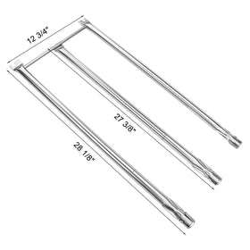Uniflasy Weber Genesis Platinum BC burner tubes ensure consistent flames.