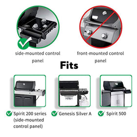 Uniflasy Weber Genesis Silver A grates offer durable cooking surface for reliable grilling