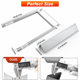 Uniflasy stainless steel burners for Weber 69785 resist rust for lasting performance.