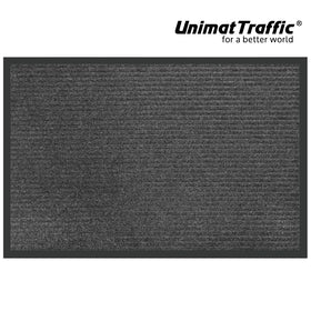 UNIMAT Traffic Guard waterproof entry mat protecting floors from rain and mud.