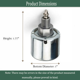 Unimore Briggs & Stratton compatible solenoid close-up for easy engine replacement.