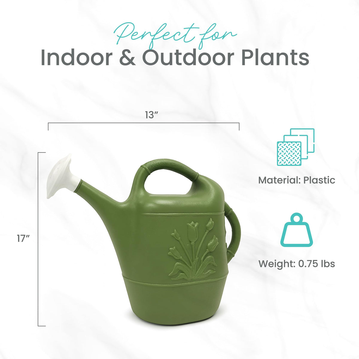 Union 63068 durable plastic blow-mold construction for outdoor and indoor use.