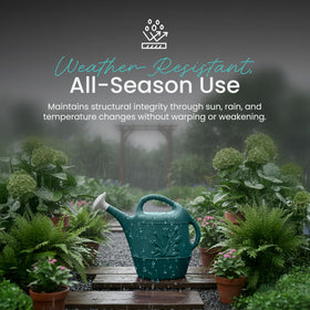 Union Products Watering Can is lightweight and versatile for houseplants and garden beds.