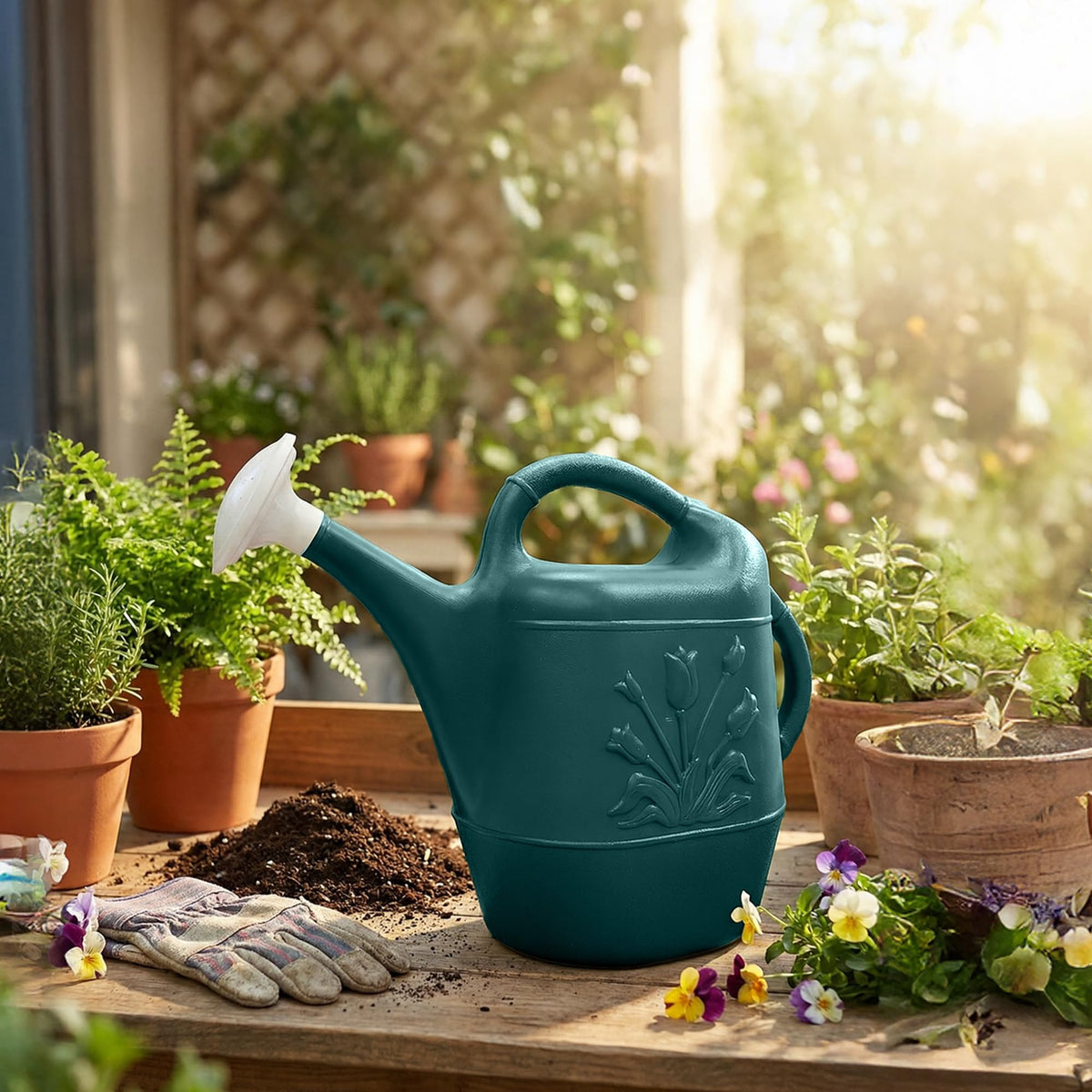 Union Products Watering Can proudly made in the USA for quality you can trust.