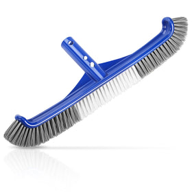 Unipool 17-inch pool brush head front view for thorough wall cleaning