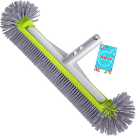 Unipool professional pool brush head with round ends for walls and tiles.