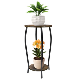 Uniqcovosa plant stand quick assembly with pre-drilled holes