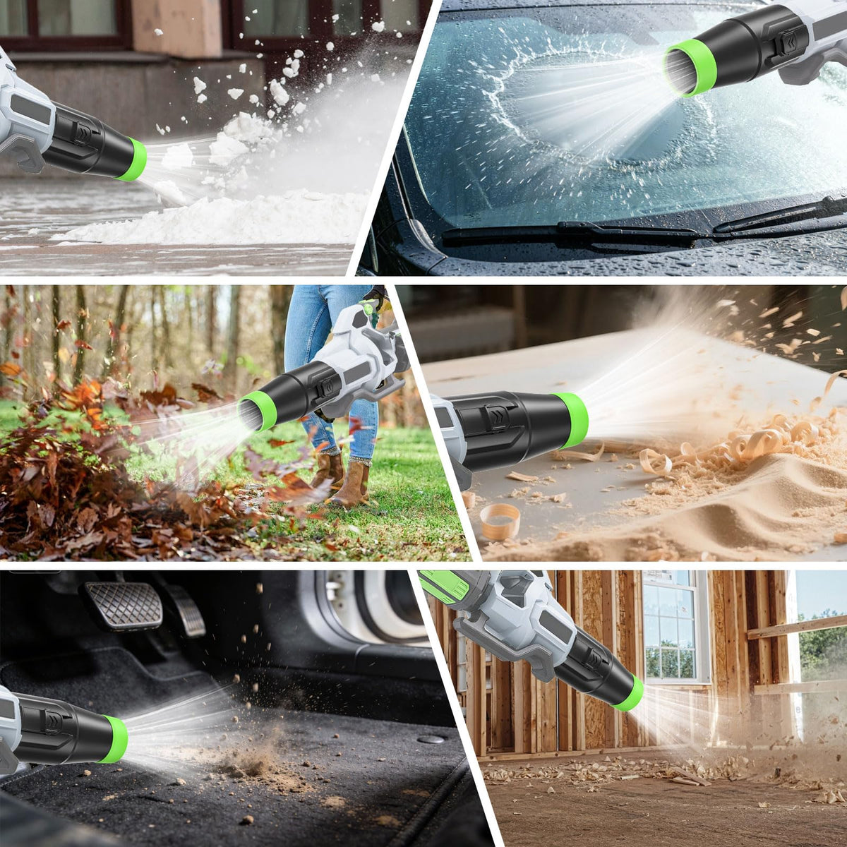 Uniqwamo 8.6-inch length improves maneuverability while drying a car roof and hood.