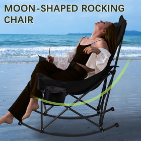 Unisakey chair at the beach in a relaxing scene