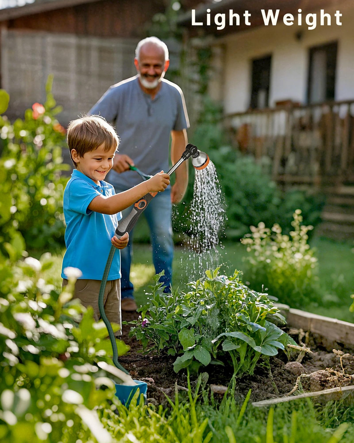 Unistyle ergonomic grip reduces fatigue during extended watering sessions.