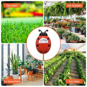 UNIWA ladybug design adds charm to gardening tasks and kids' planting activities.