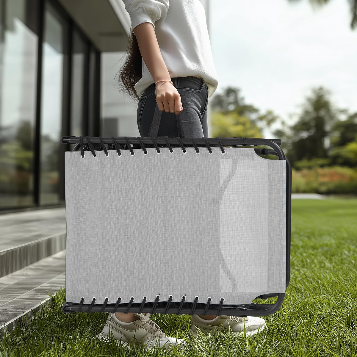 Unovivy five position backrest for versatile lounging.