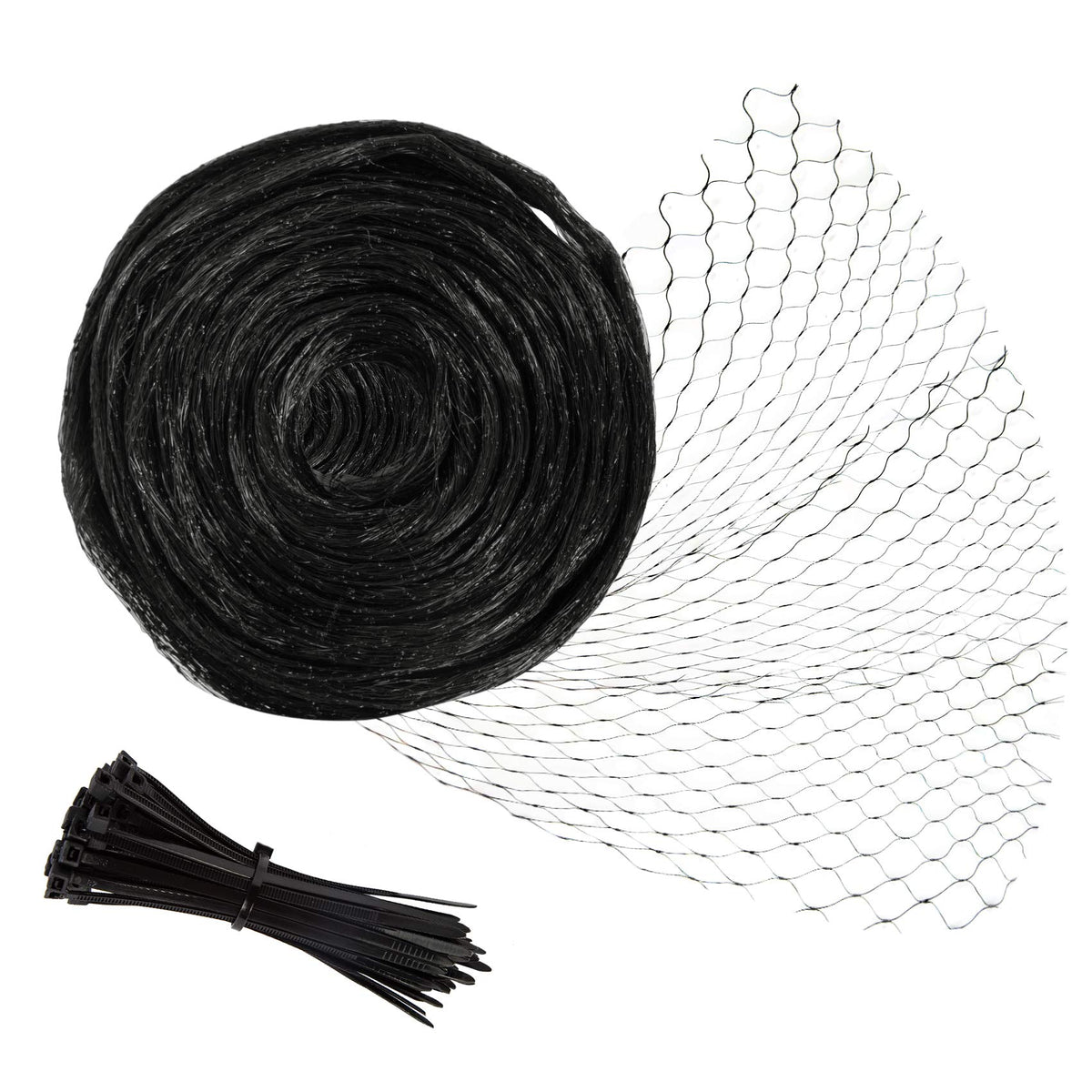 Unves bird netting 13x33 ft protects fruit trees from birds
