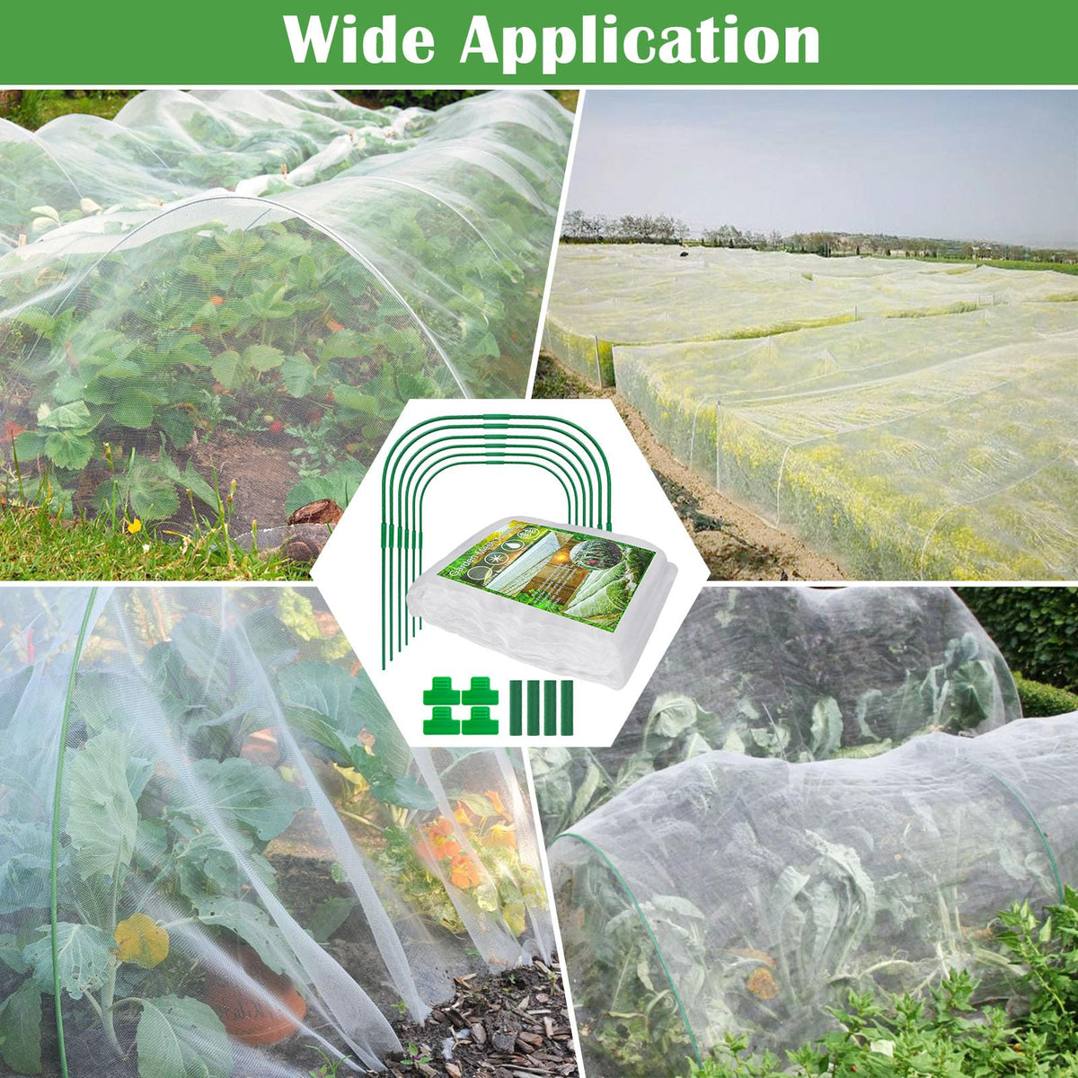 Unves instruction manual guides easy DIY netting setup