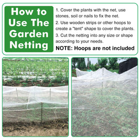 Unves durable waterproof sun-proof netting endures outdoor use across seasons.