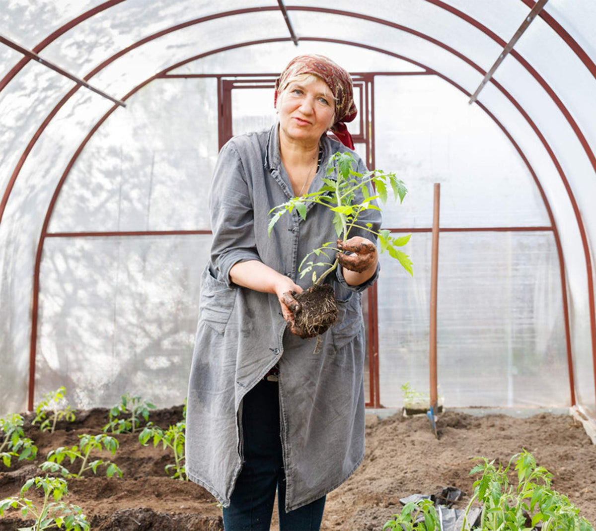 Unves garden bed cover protects flowers and vegetables from pests and weather.