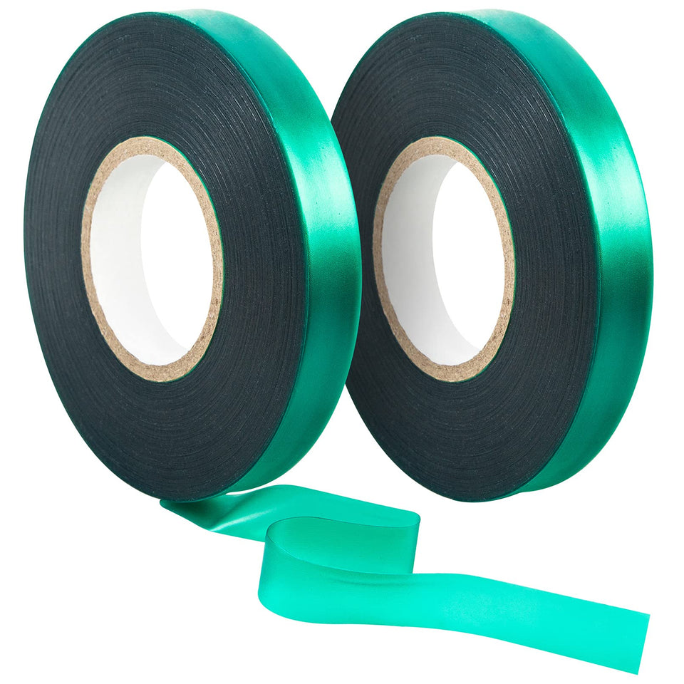 Unves garden tape half-inch green 150ft for sturdy indoor and outdoor plant support.