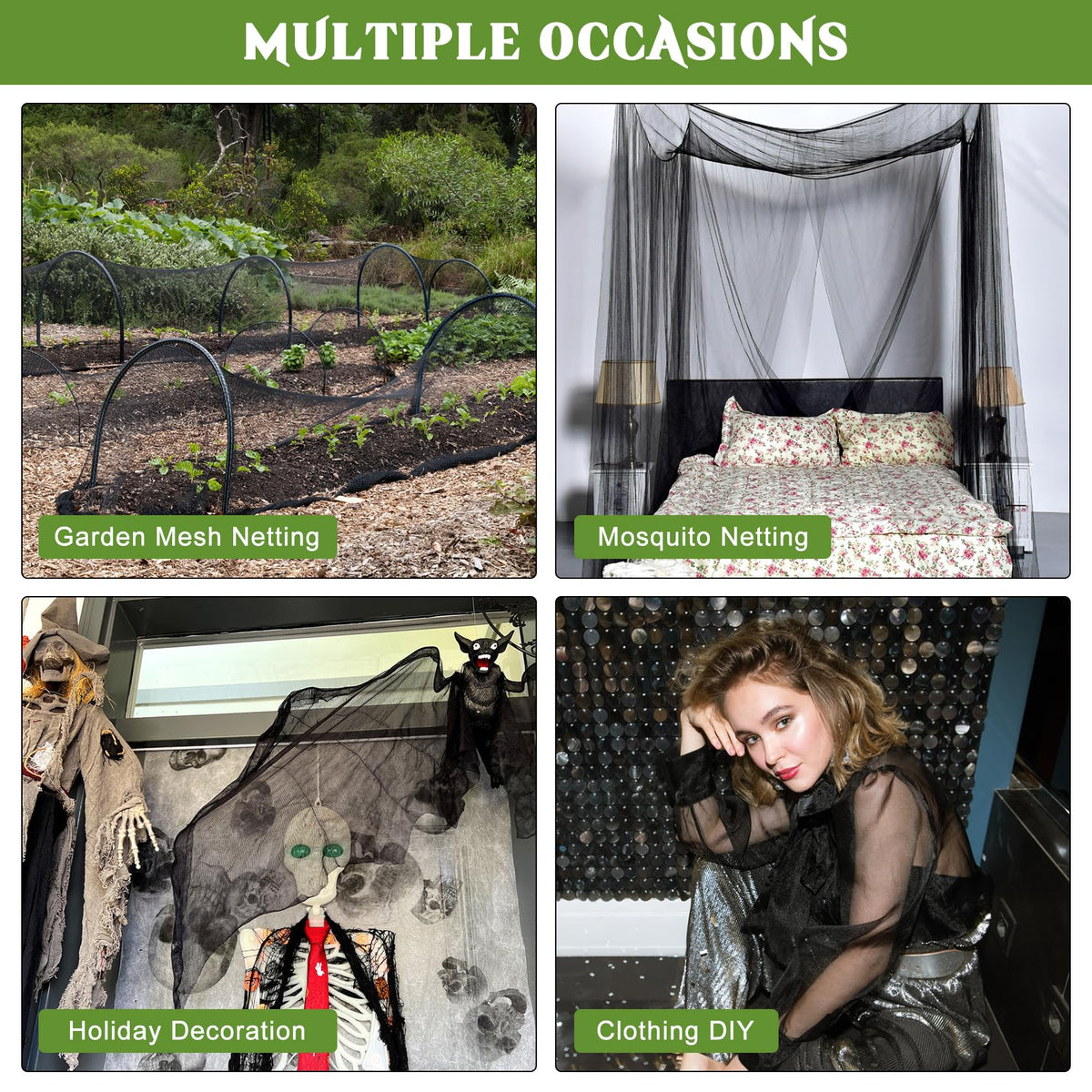 Unves water-through mesh enables irrigation without removing the netting.