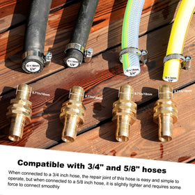 UNWAVER 304 stainless steel clamps included for secure tightening.