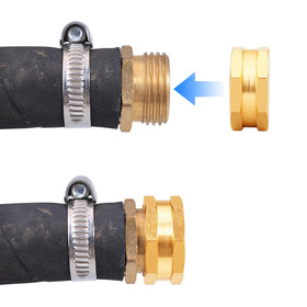 UNWAVER outdoor faucet end cap shields spigots from dust and moisture.