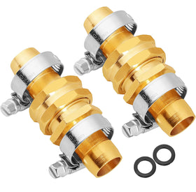 UNWAVER garden hose repair kit with male and female connectors for quick fixes.